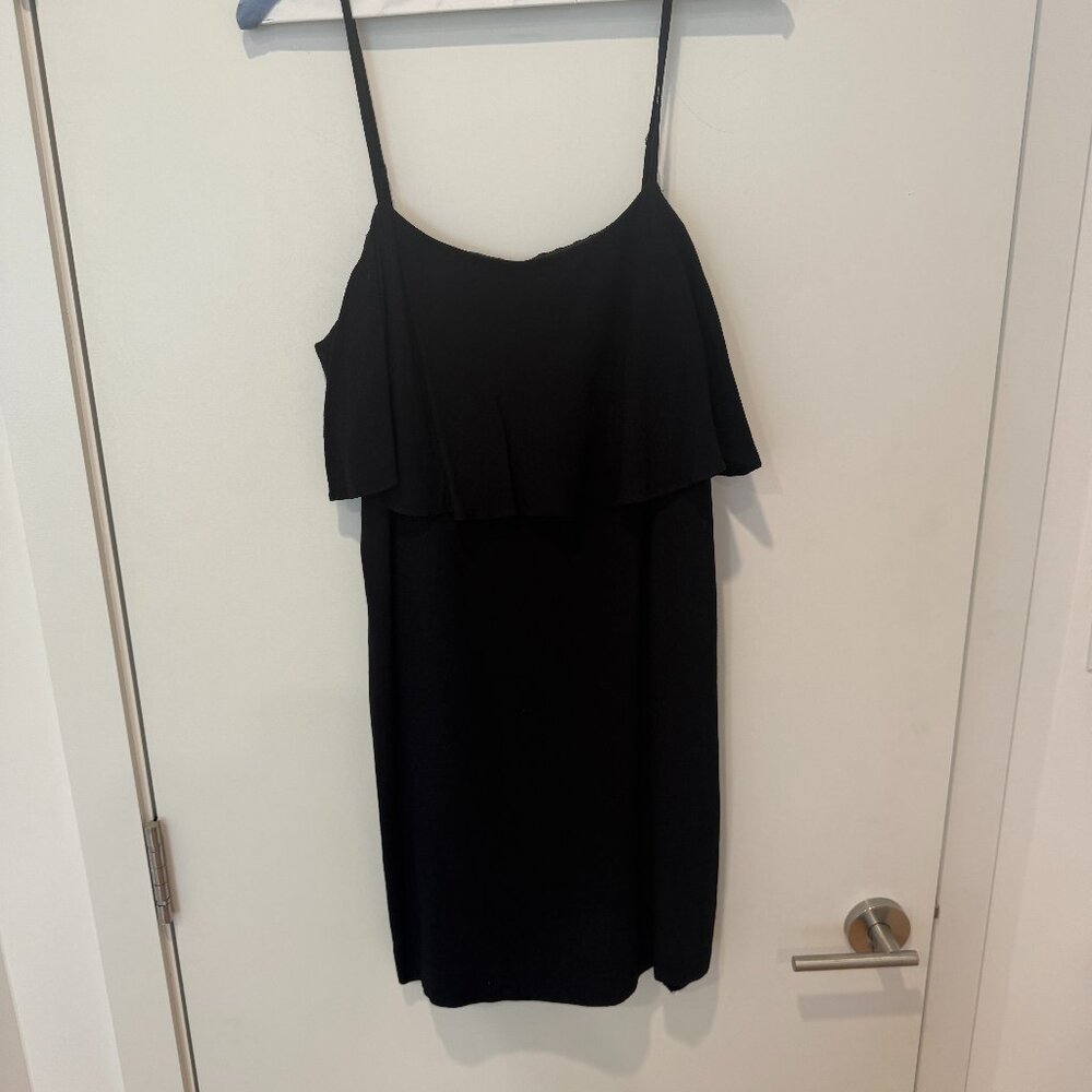 J Crew mini black dress